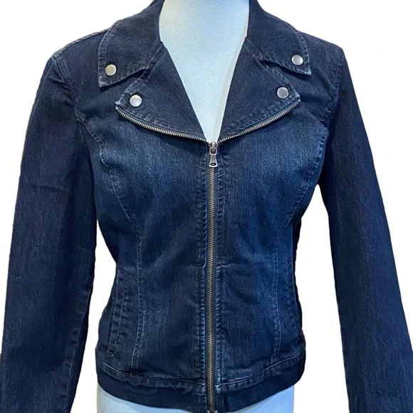 Style & Co Jean Jacket - Picture 3 of 10